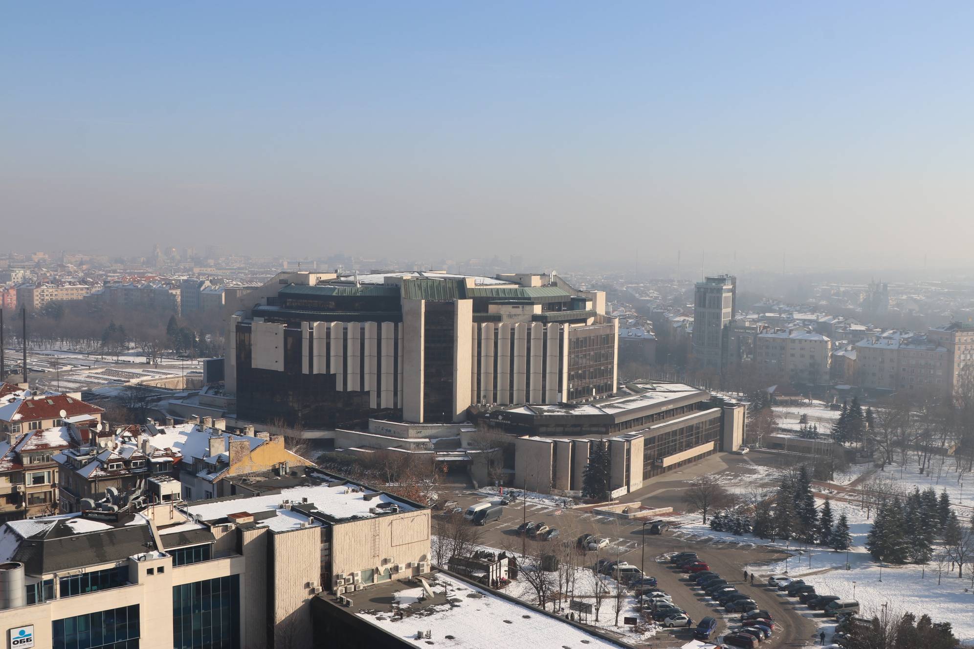  София през зимата 